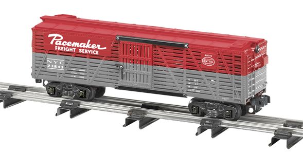 American Flyer 6-48386 S Scale New York Central/PaceMaker Stock Car LN/Box