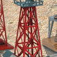 American Flyer 6-49814 S Scale 3/16" 4-Light Floodlight Tower # 774 NIB