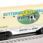 Lionel 6-26673 O Gauge Buttermilk Bay Creamery Flatcar w/ Milk Tank