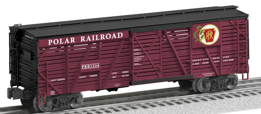 Lionel 6-27873 Polar Railroad Reindeer ACF 40-Ton Stock Car #1224 LN/Box