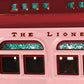 MTH 11-40055 Pink/Brass Tinplate Passenger Car Set #418