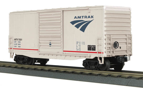 MTH 30-74649 O Gauge Amtrak 40' Hi-Cube Boxcar #70201 LN/Box