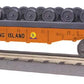 MTH 30-76458 Long Island Flat Car w/ Wheel Set #W10 LN/Box