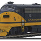 MTH 80-2108-1 Chesapeake & Ohio HO Scale F7 A/B w/PS3, C&O