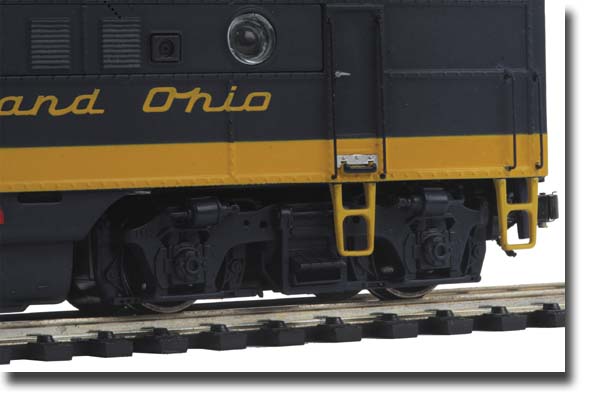 MTH 80-2108-1 Chesapeake & Ohio HO Scale F7 A/B w/PS3, C&O