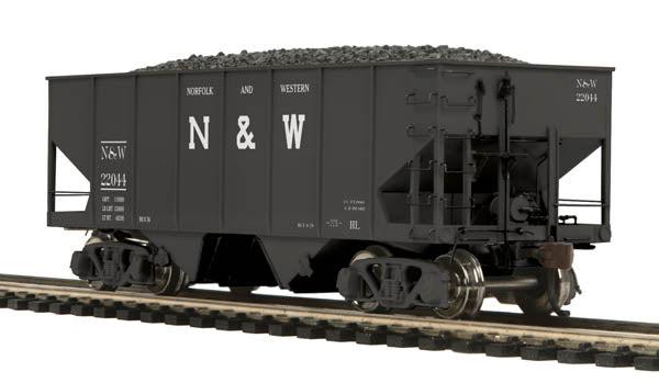 MTH 80-97017 HO N&W 55-Ton Steel Twin Hopper #22044 LN/Box