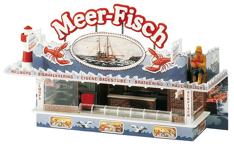 Faller 140445 HO Fairground Booth Sea Fish Building Kit
