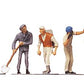Faller 151011 HO Scale Construction Workers Figures Set (Set of 10)