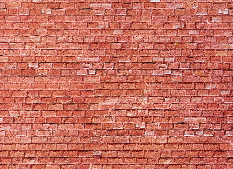 Faller 170613 Red Cut Stone Material Sheet