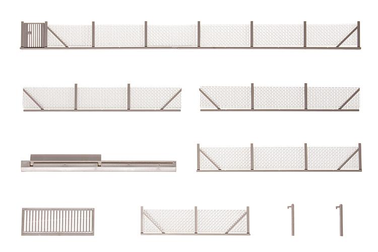 Faller 180433 HO Metal Industrial Fencing