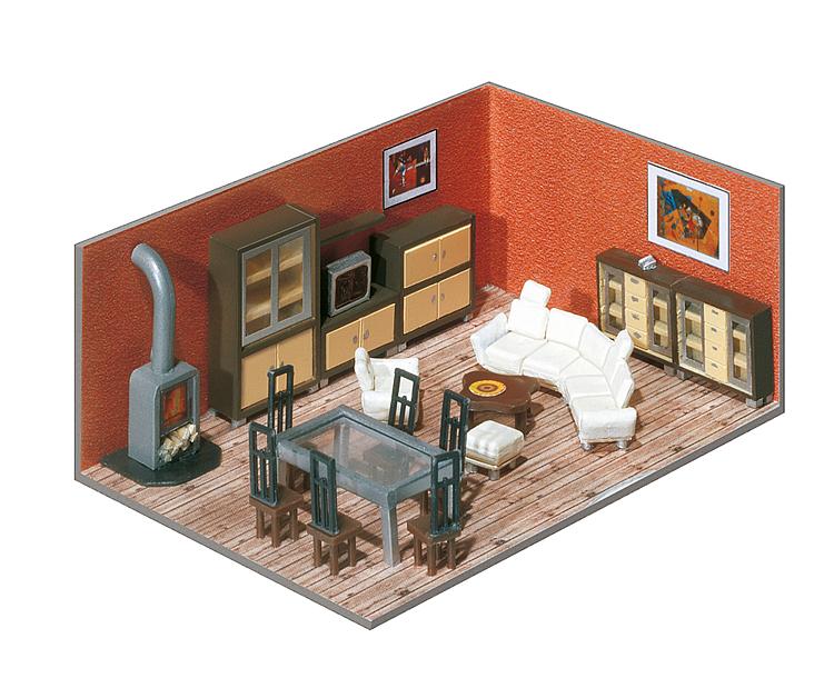 Faller 180545 HO Building Interior Decoration Building Kit