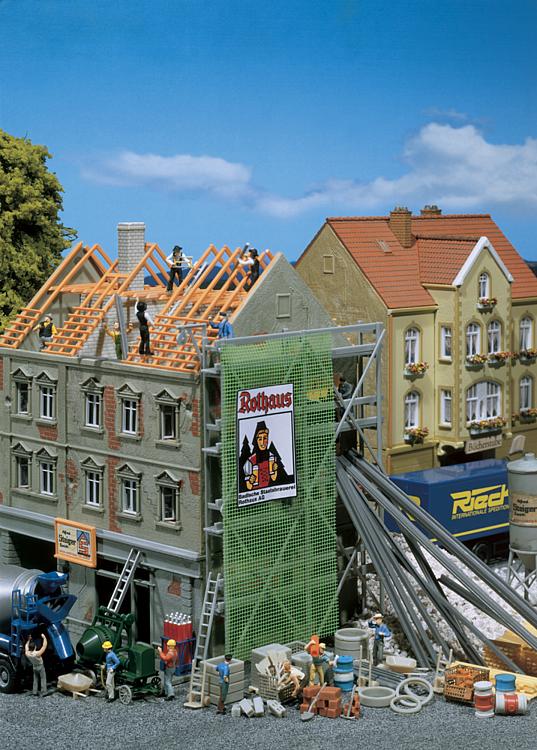 Faller 180549 HO Building Construction Site Equipment Kit