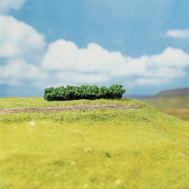 Faller 181356 HO/TT/N Scale Light Green Premium Hedges (Set of 4)