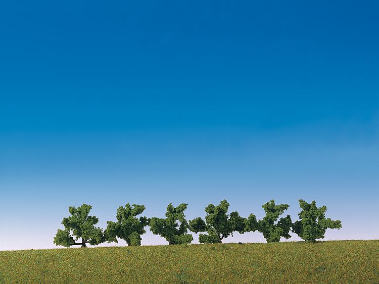 Faller 181479 HO/TT/N 6 Bushes (Green)