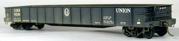 Funaro & Camerlengo 8140 HO 50' Steel Service Mill Gondola w/Union RR Decals
