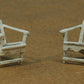 GCLaser 292-12731 HO Scale Adirondack Chair Kit pkg(4)