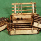 GCLaser 292-91018 Wood Crates Kit #8 pkg(4) 1-1/16 x 7/16 x 7/32