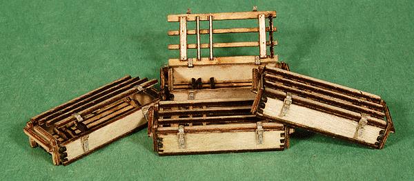 GCLaser 292-91018 Wood Crates Kit #8 pkg(4) 1-1/16 x 7/16 x 7/32