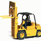 GHQ 61007 HO V80-E ForK Lift W/Figure Pewter Kit