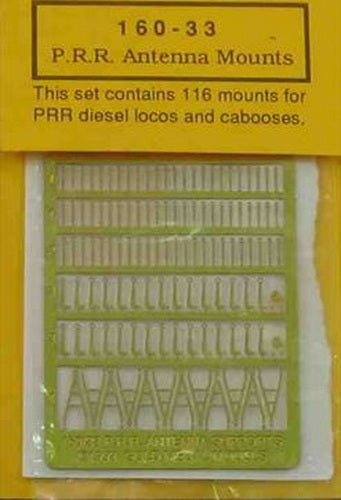 Gold Medal Models 160-33 N ScalePRR Induction Phone/Radio Antenna Mounts 6 Types