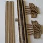 Grand Central Gems TB11 Wood Truss Bridge Parts Deck With Backheads 6"