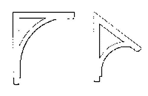 Grandt Line 3516 O Eave & Gable Brace (Pack of 16)