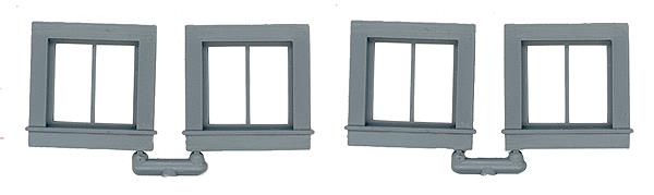 Grandt Line 3764 O 26" x 26" Single Sash - 2 Light Windows (Pack of 4)