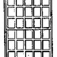 Grandt Line 5010 HO 60" x 120" Roundhouse Windows 40-Pane (Pack of 6)
