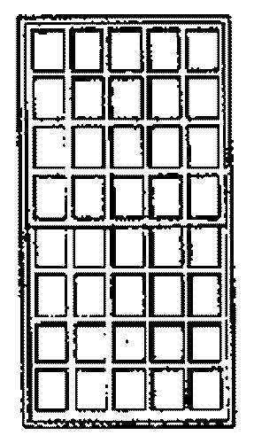 Grandt Line 5010 HO 60" x 120" Roundhouse Windows 40-Pane (Pack of 6)