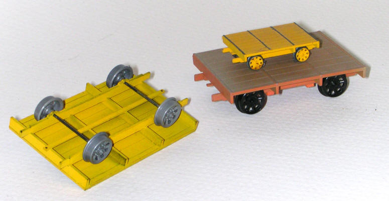 Grandt Line 5024 HO Scale 36" Fairmont Push Car 36 In Gauge Plastic Kit