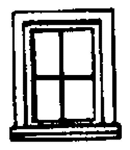 Grandt Line 5059 HO Outfit Car Window (Pack of 8)