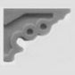 Grandt Line 5171 HO Scale Victorian Corbels (Pack of 28)