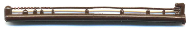 Grandt Line 5189 HO Brake Rods with Chain-Derlin (Pack of 2)