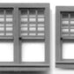 Grandt Line 5199 HO Rio Grande Southern Depot Style Windows Set (Pack of 4)