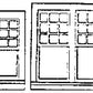 Grandt Line 5199 HO Rio Grande Southern Depot Style Windows Set (Pack of 4)