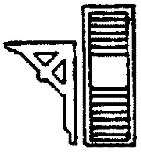 Grandt Line Products Inc 300-8016 Eave Bracket & Louver Vent