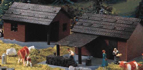 Heljan 1792 HO Scale Cottage Building Kit (Box of 2)