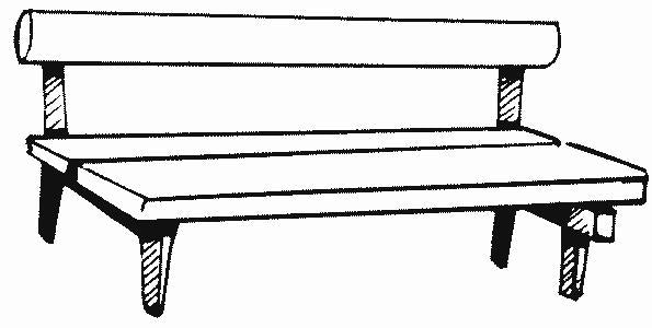 Heljan 501 HO Park Bench (Pack of 15)