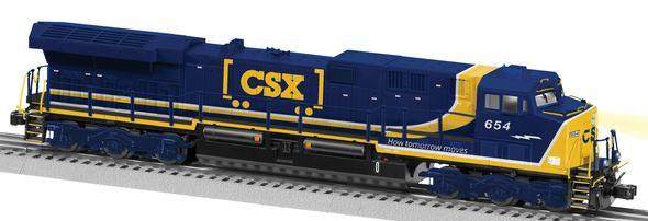 Lionel 6-38414 CSX Heritage AC6000 Diesel Locomotive #654