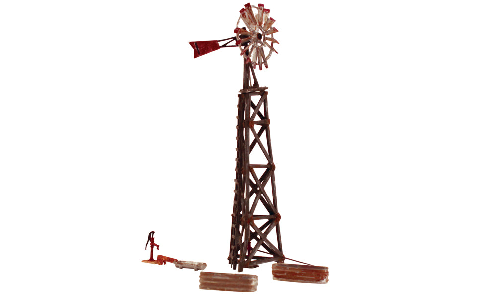 Woodland Scenics BR5042 HO Built-&-Ready Old Windmill Landmark Structures