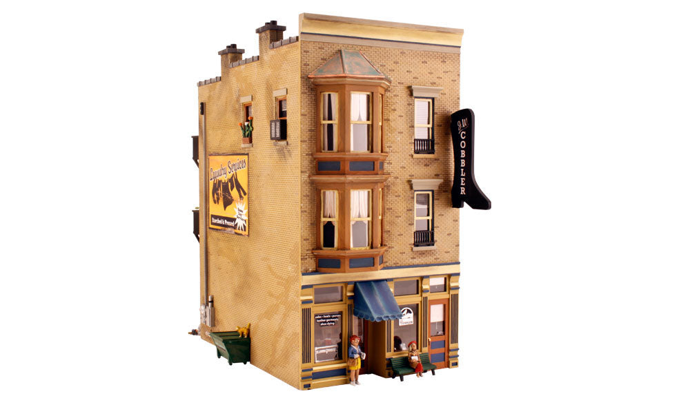 Woodland Scenics BR5843 O Scale Built-&-Ready J.W. Cobbler Building LN/Box
