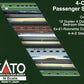 Kato 106-3521 N Penn Central 4-Car Passenger Set