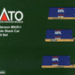 Kato 106-6140 N TTX Gunderson 5-Unit Stack Car w/40' APL Containers #75054