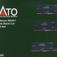 Kato 106-6150 N BNSF 5-Unit Stack Car w/40' NYK Containers Set #238354
