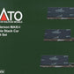 Kato 106-6151 N BNSF 5-Unit Stack Car w/40' NYK Containers Set #238369
