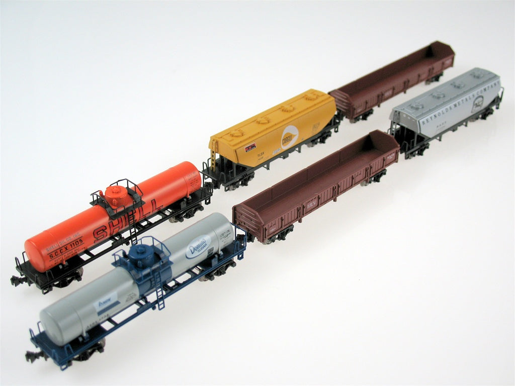 Kato 106-6275 N Mixed Freight Train Set (Set of 6)