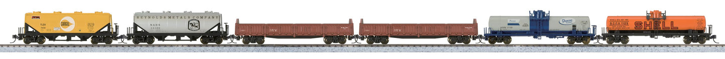 Kato 106-6275 N Mixed Freight Train Set (Set of 6)