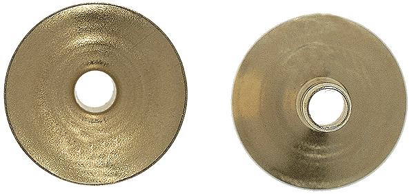 Miniatronics 72-110-10 HO Scale Brass Lampshades (Pack of 10)