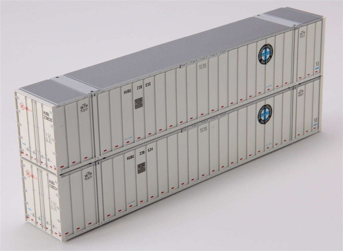Kato 30-9021 BNSF 53' Intermodal Container w/Magnet (Pack of 2)