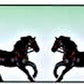 Model Power 6054 O Scale Horse & Sleigh W/2-Figures